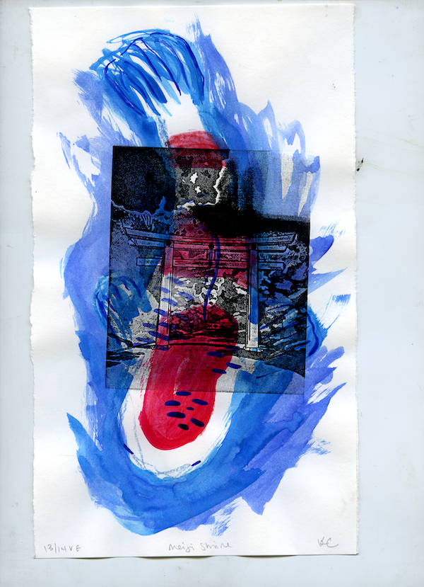 Meiji Art Print (Variable Edition Monoprint) — Katherine